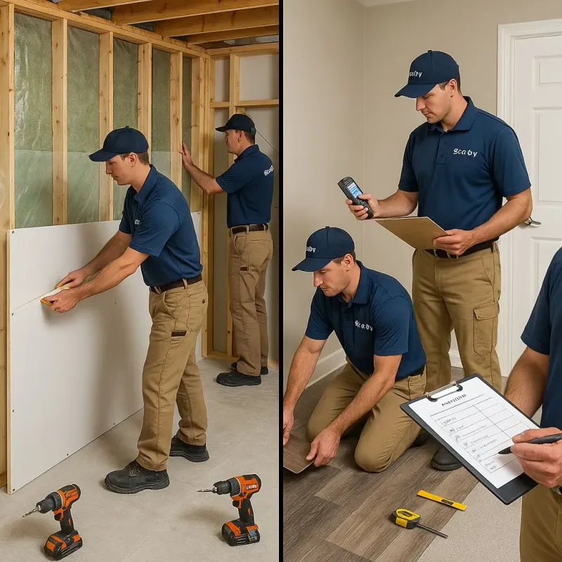 Repairs and Reconstruction process in Stark County, IL